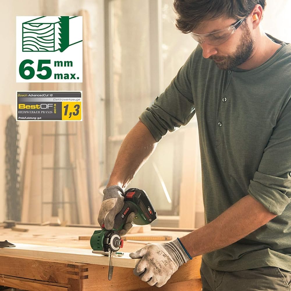 BOSCH 18V Cordless Micro Saw (Body only, battery and charger sold separately) CUT118