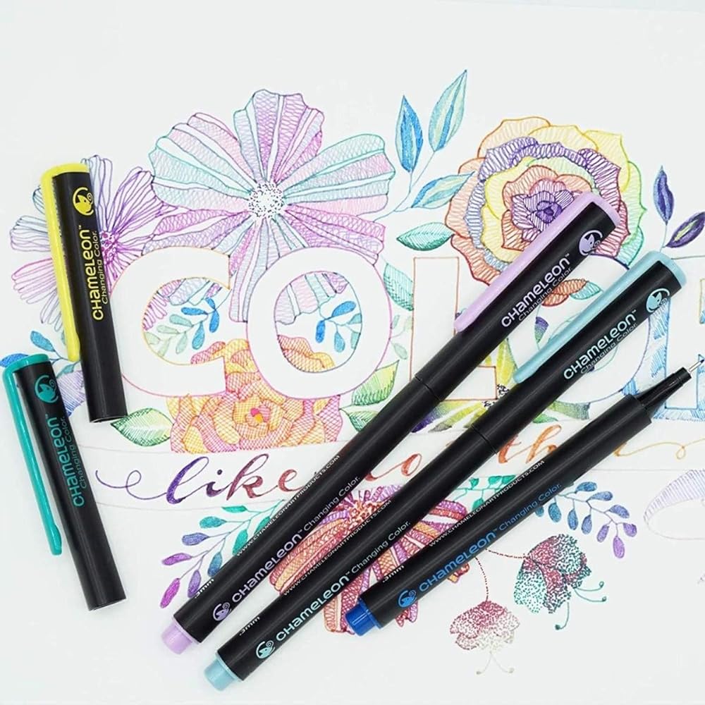 Chameleon Pen Blend Writer 48 Colors Set Brilliant Illustration Pen Set