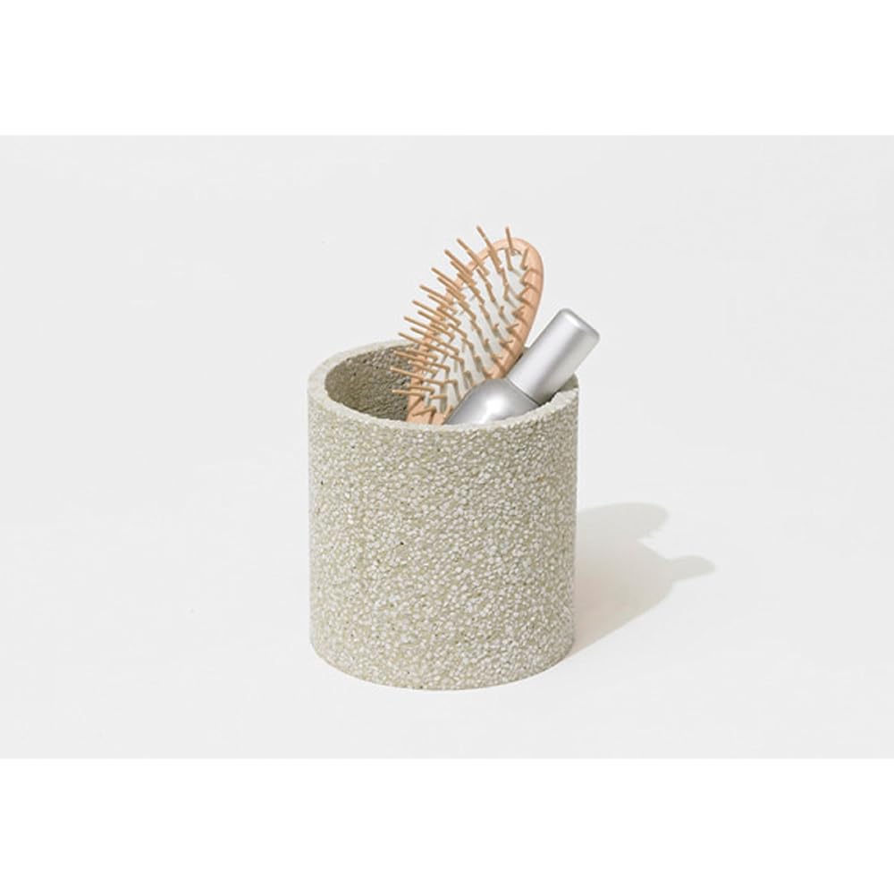 soil diatomaceous earth powder room container circle green