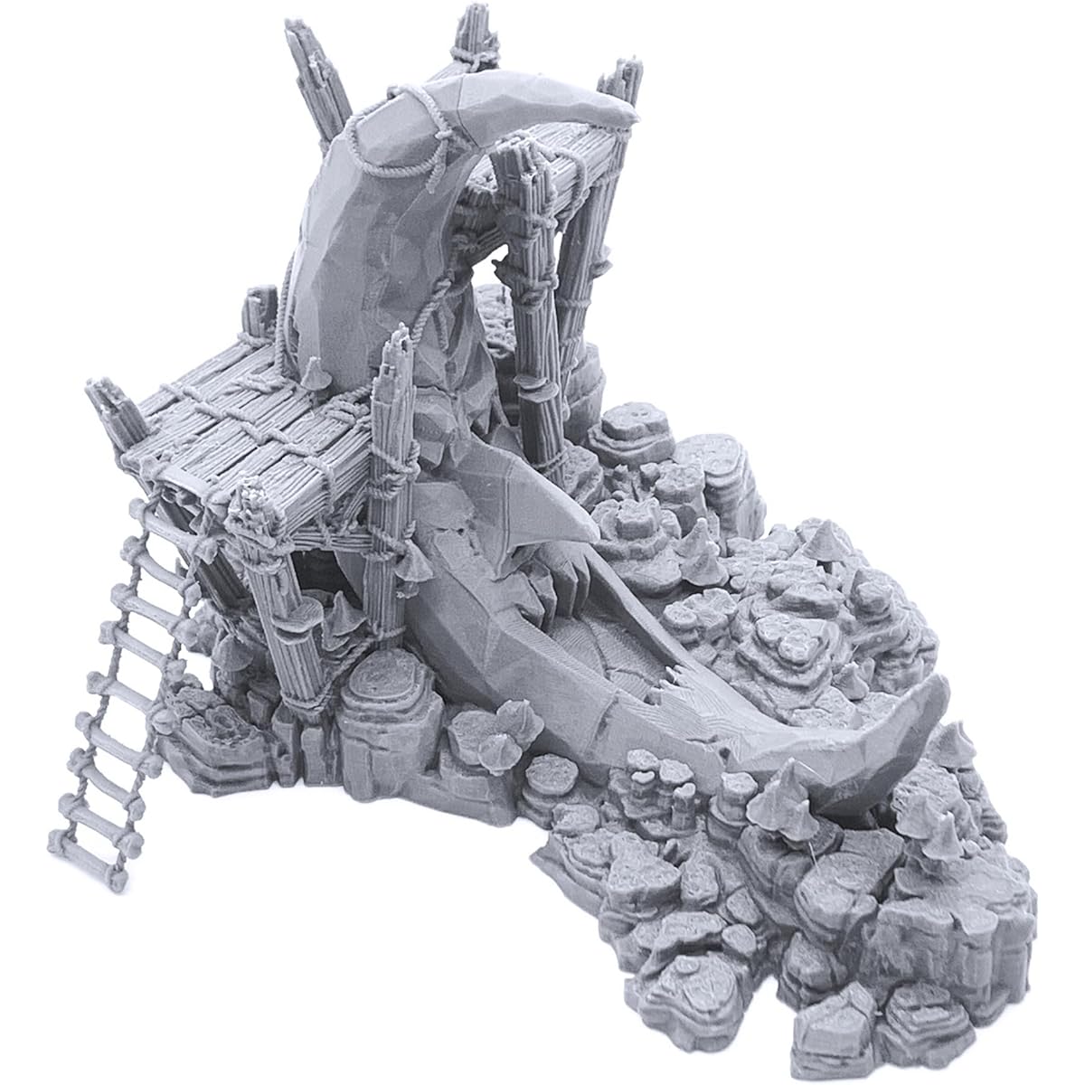 Moon Shrine - DND Terrain Compatible with Dungeons and Dragons Warhammer 40K 28mm Miniatures Wargame Tabletop RPG Wargame Landscape