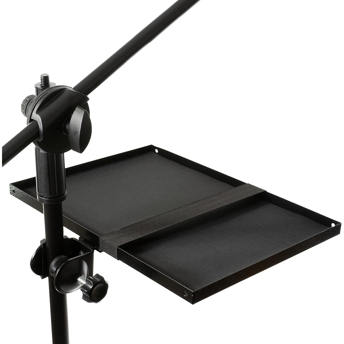 TDRSPLY Large Microphone Stand Rack Tray Microphone Stand Tray Holder for Stage/Studio/Classroom 13 x 9 Inch