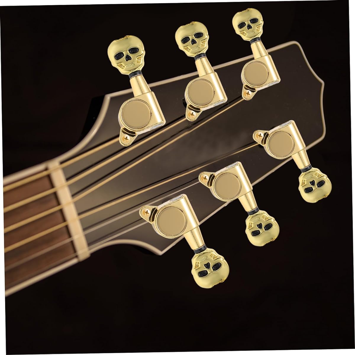 Vaguelly 18pcs Guitar Tuners Guitar Machine Pegs Classic Tuning Pegs Guitar Peg Heads Acoustic Guitar Tuning Pegs Knob Tuning Key Grover Machine Head Tuner