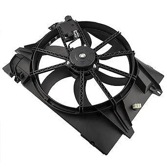 BOXI 621-353 Radiator Cooling Fan Assembly Replacement Part for 2005-2011 Lincoln Town Car / 2006-2011 Ford Crown Victoria / 2006-2011 Mercury Grand Marquis (Only fits 4.6L V8) 6W1Z8C607A 621380CU