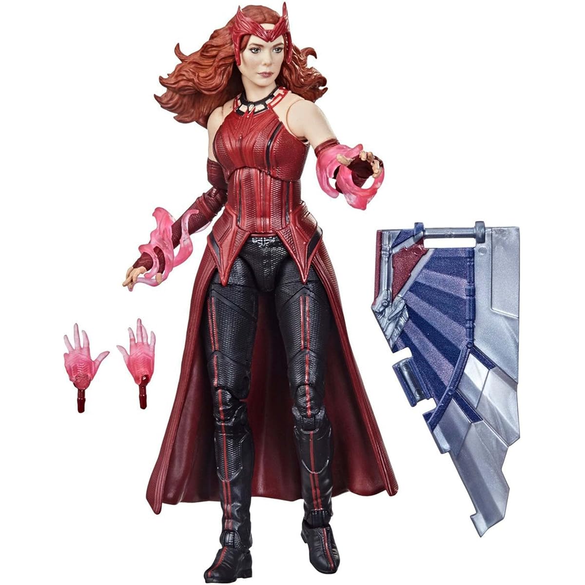Hasbro Marvel Legends Series WandaVision Scarlet Witch 6-inch Action Figure F0324 Authentic Build-a-Figure Parts Included