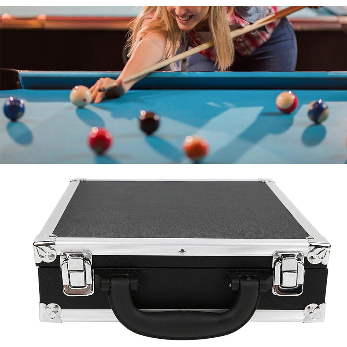 Billiard ball carrying, practical and durable accessories Billiard pool carry case snooker billiard ball storage box snooker for billiard training game