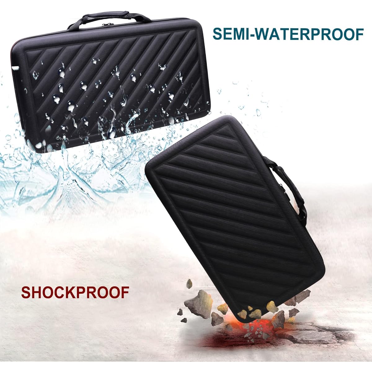LTGEM EVA Hard Case for Pioneer DJ DJ Controller (DDJ-REV1) - Travel Protective Carrying Storage Bag