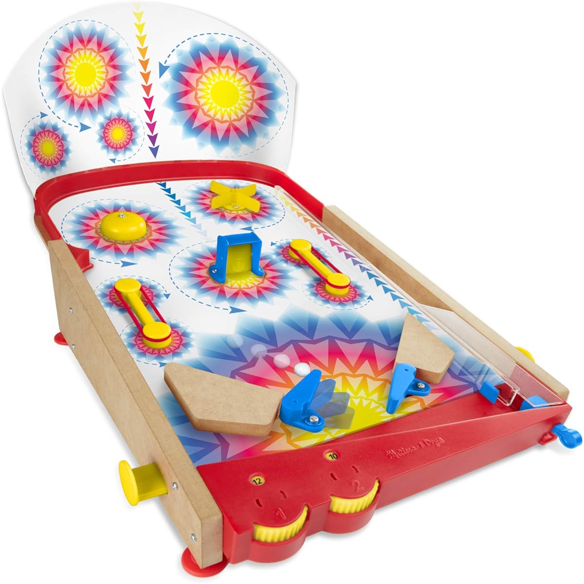 Melissa & Doug Innovation Academy Pinball Game Wood Build and Play Pinball Machine xx Pinball