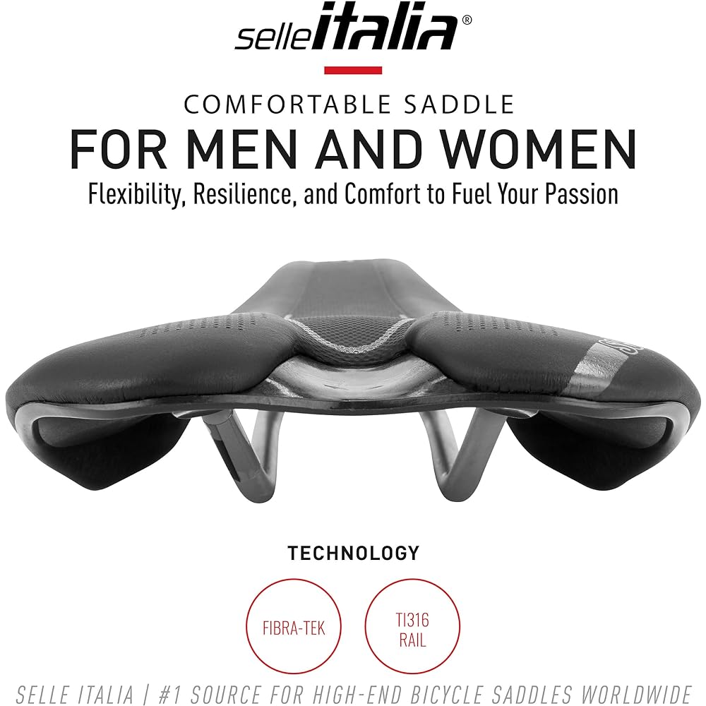 SELLE ITALIA SLR BOOST Ti316 BLK S Medium
