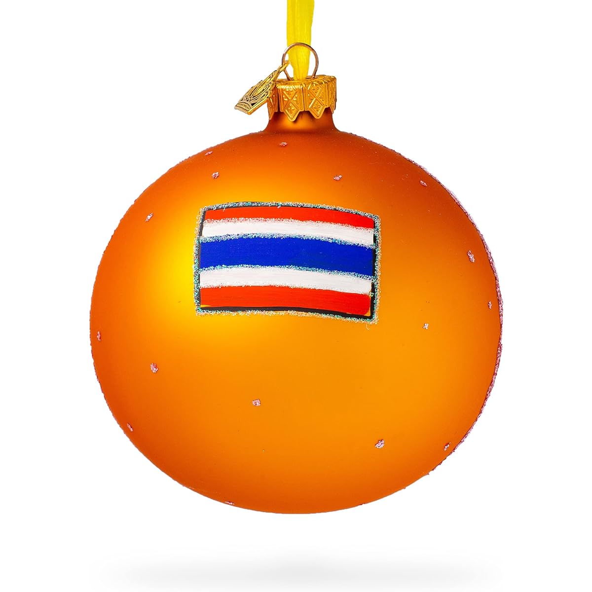 Wat Phra Chetuphon (Wat Pho), Bangkok, Thailand Glass Ball Christmas Ornament 4 Inches