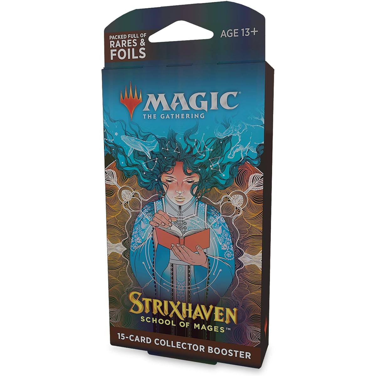 Magic The Gathering Strixhaven Collector Booster Pack | 15 Magic Cards Blue