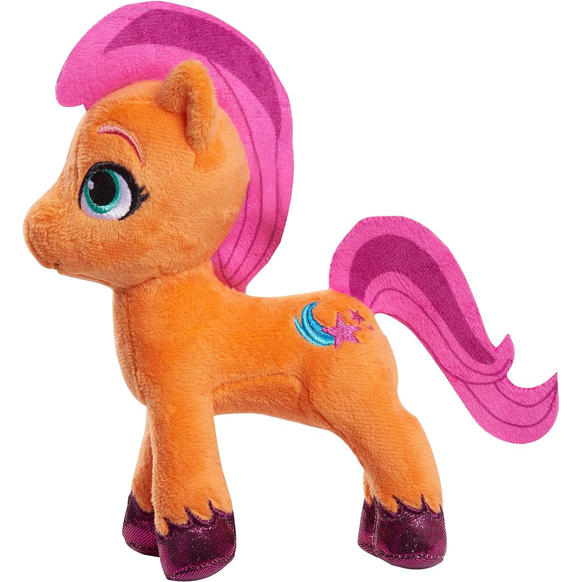 My Little Pony S 7" (7 inch) Sunny Star Scout Plush Horse Figure Stuffed Animal Coral Orange