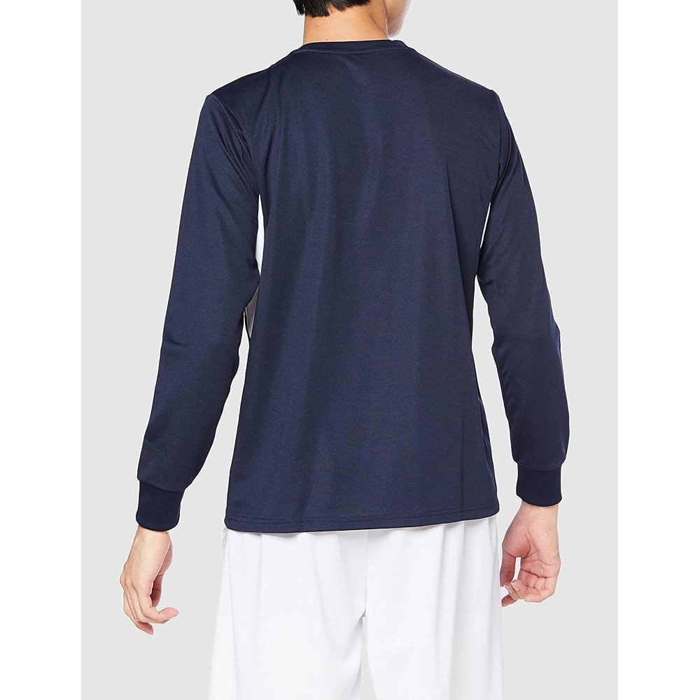 Mizuno K2JA1193 Men's Training Wear, Long Sleeve T-Shirt, Sweat Absorbent, Quick Drying, UPF15, UV Rays, Dynamotion Fit