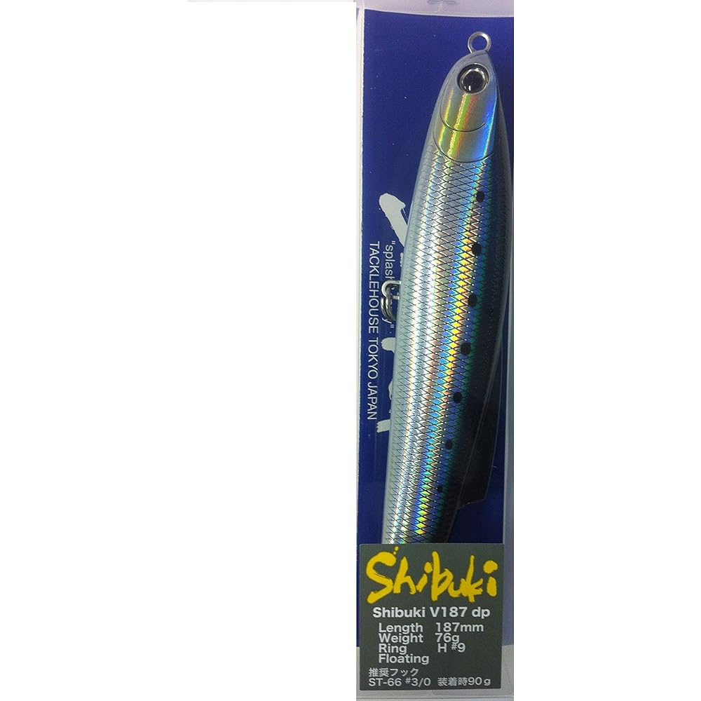 TackleHouse Minnow Shibuki dp 187mm 76g Floating V187dp Lure