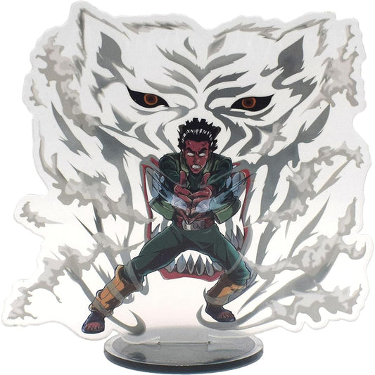 Fukujin Anime Acrylic Stand Figure Might Guy Figure Anime Humanoid Decoration