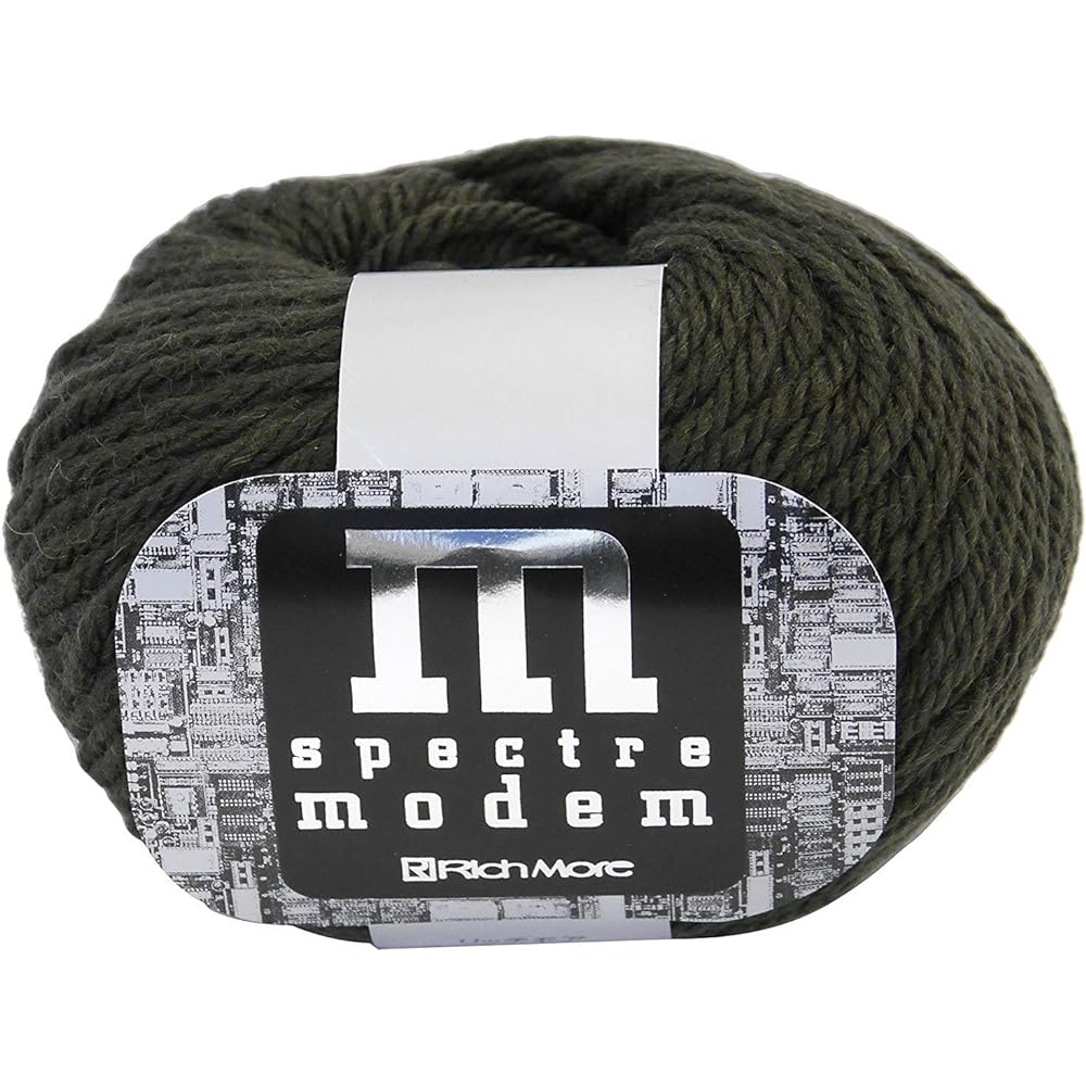 Hamanaka Richmore Spectrum Modem Yarn Extra Thick col.43 Green 40g Approx. 80m 10 Ball Set 2098