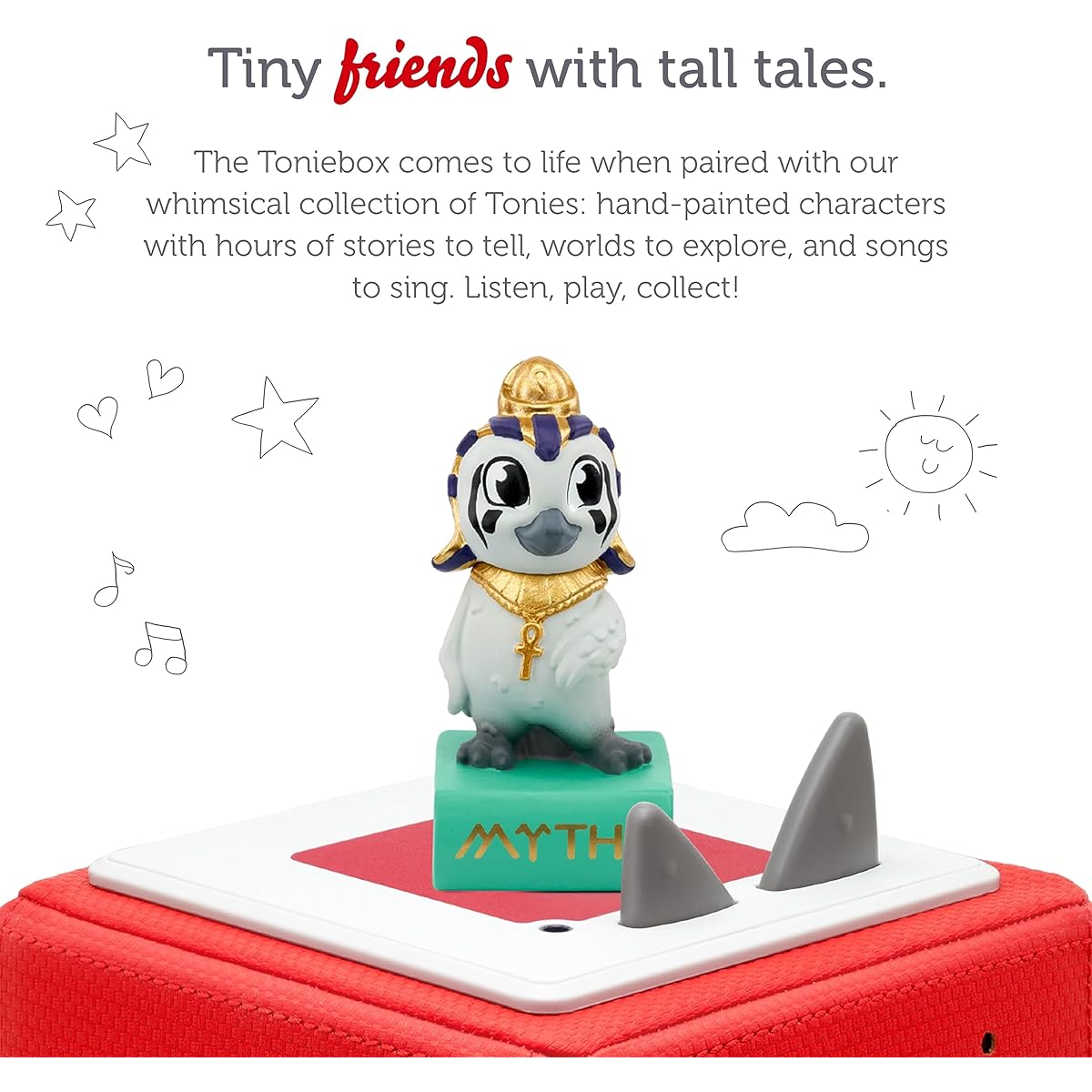 Tonies Egyptian Mythology Audio Play Characters with your favorite myths