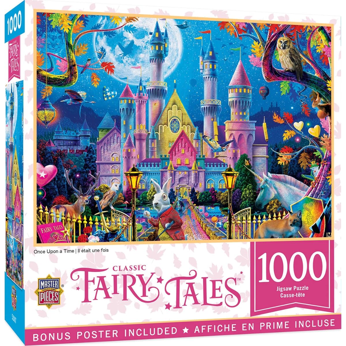 Baby Fanatic MasterPieces 1000 Piece Jigsaw Puzzle for Adults Family Children Once Upon a Time 19.25" x 26.75"