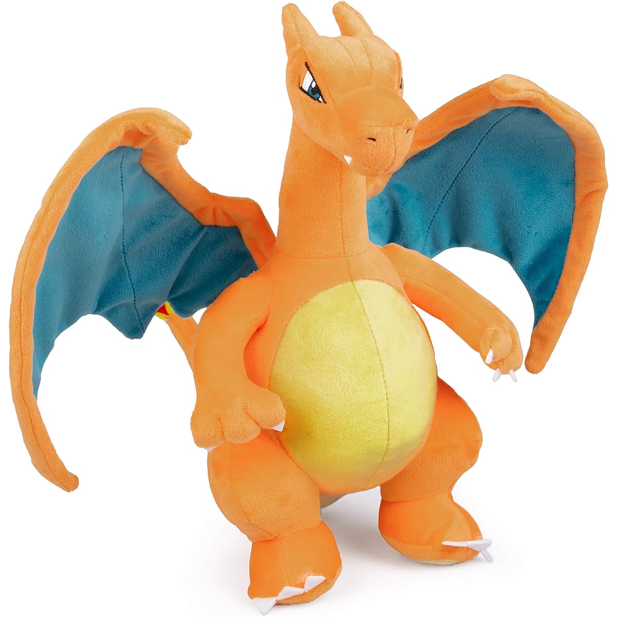 Pokemon 8" Charmander & 12" Charizard Plush 2 Pack - Evolution Set - Officially Licensed - Great Gift for Kids and Pokemon Fans, Ages 2+