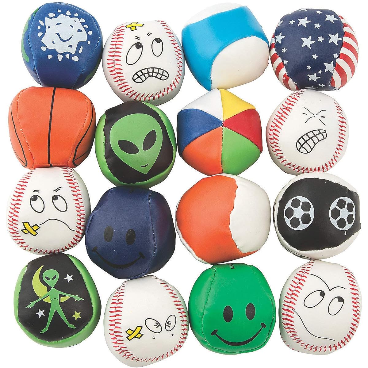 Mega Kick Ball Assortment (100 pieces) - Bulk