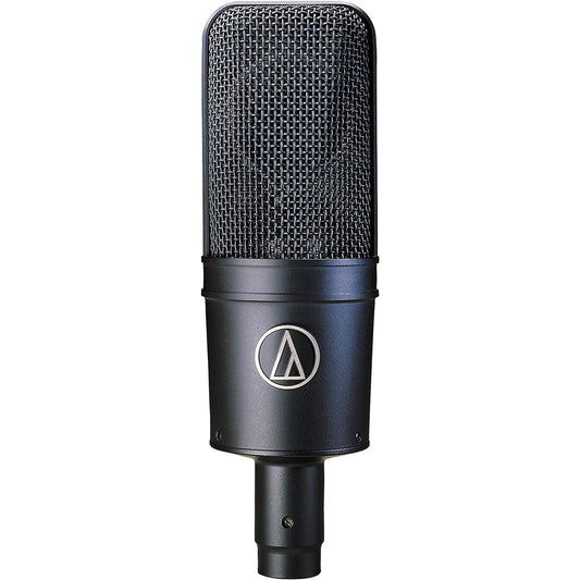 Audio-Technica Condenser Microphone AT4033a / Back electret / Unidirectional / 80Hz low-cut filter switch / 10dB pad switch / Dedicated shock mount included / Transformerless AT4033a Black