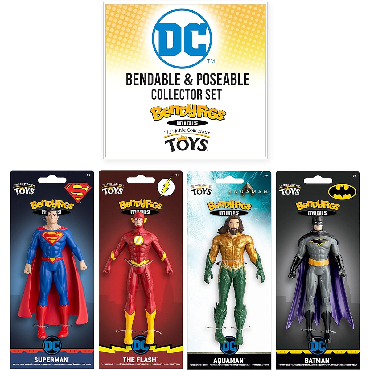 BendyFigs Mini Collector Set - DC