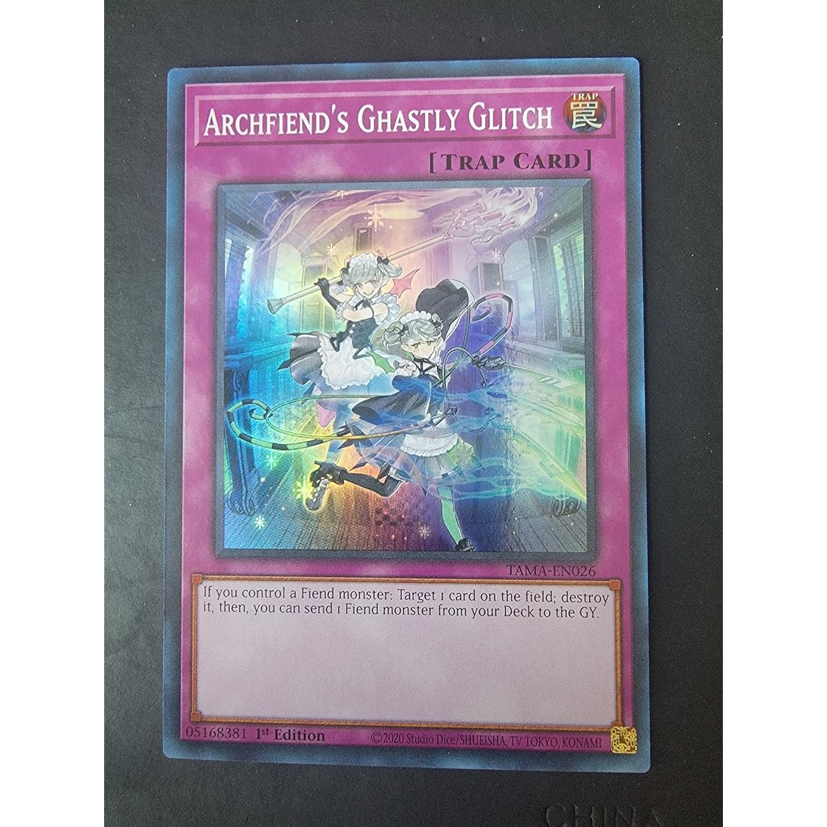 Archfiend's Ghastly Glitch - TAMA-EN026 - Tactical Masters - Super Rare - 1st Edition