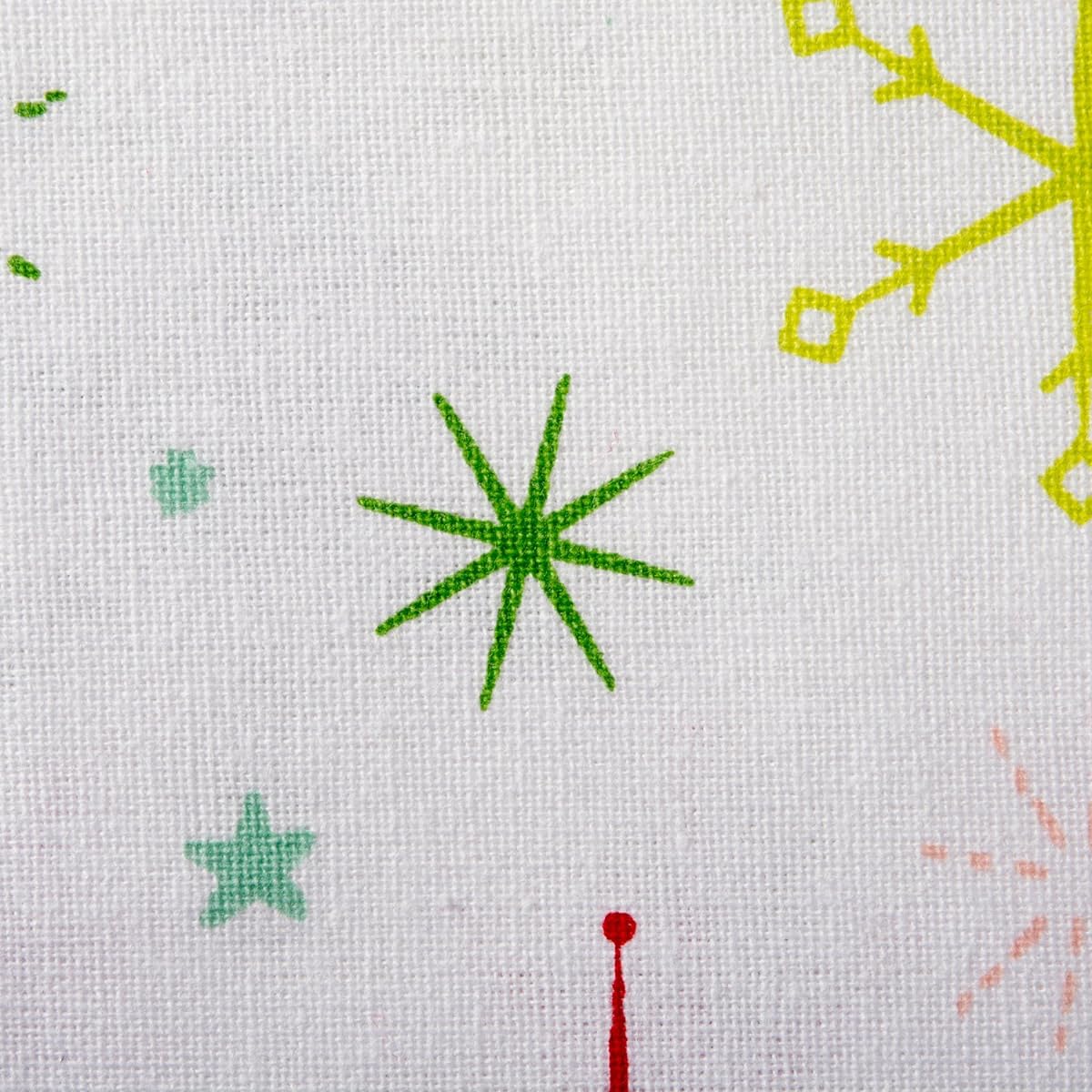 DII 100% Cotton, Machine Washable, Dinner and Holiday Tablecloth, Table Runner 14x72" CAMZ37711