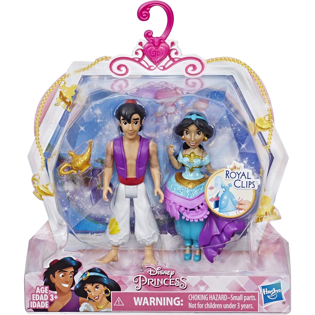Disney Princess Jasmine (Aladdin) Mini Animator Doll Playset + Rajah figurine by Disney