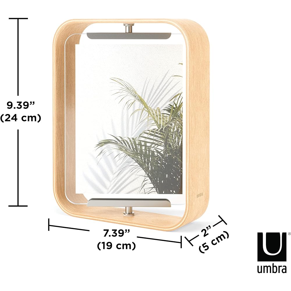 umbra bellwood desk frame 10x15cm natural