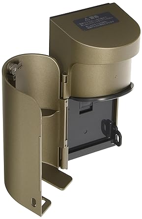 Panasonic WK4422Q for EV/PHEV charging, 15A/20A grounded outdoor outlet with cover, simple key included, for both exposed and embedded use, for 200V, Champagne Bronze