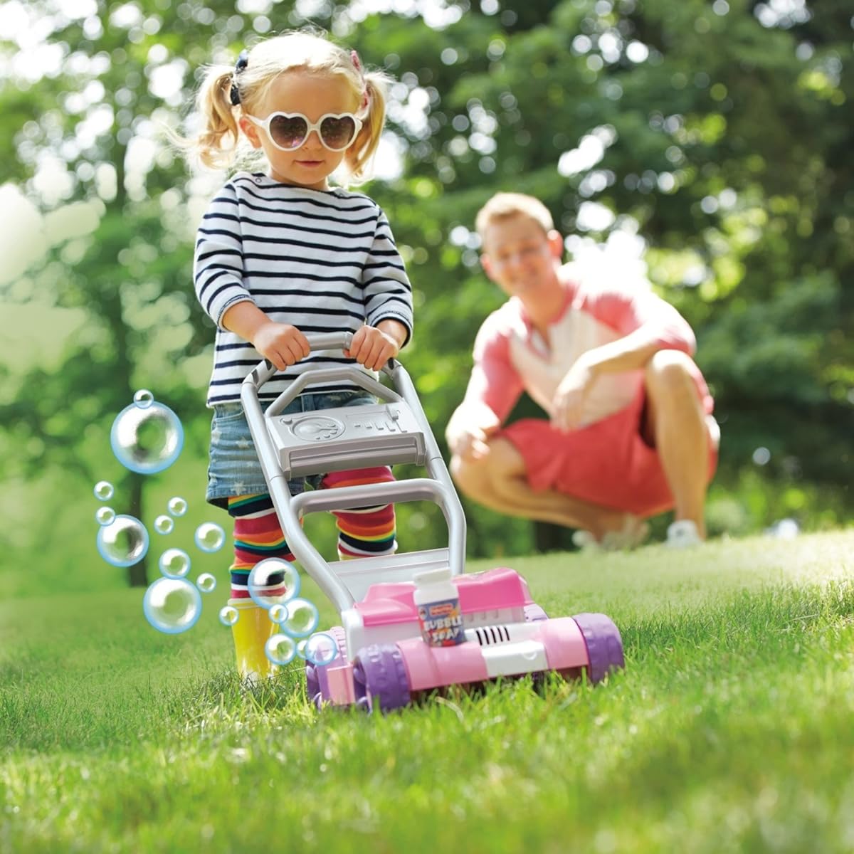 Fisher-Price Bubble Mower, Multicolor
