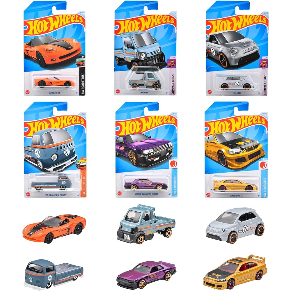 Hot Wheels Basic Car M Assortment [36 mini cars sold in box] [3 years old and up] 98MB-C4982