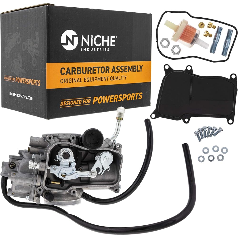 NICHE Carburetor Assembly 1987-2004 Yamaha Big Bear Moto-4 Kodiak Warrior 350 400 3HN-14101-00-00 2HR-14101-01-00