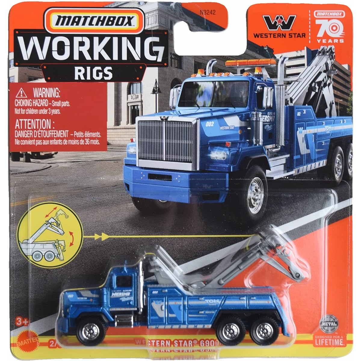 Matchbox Western Star 6900XD Working Rig 2/16