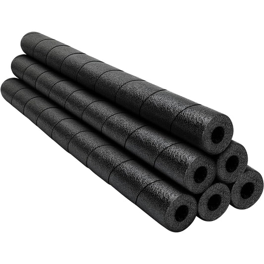6 Pack 25 Inch Pole Wrap Pipe Wrap Insulation Basement Pole Pad Pool Noodle Basement Pole Cover Garage Pole Pad No Glue or Adhesive Bumper Outdoor Pole Protector