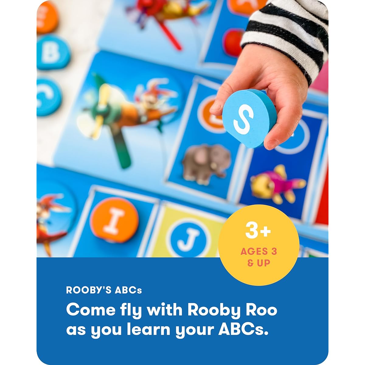 SimplyFun Ruby's ABC - Kids Game to Learn Letter Recognition and Alphabetical Order