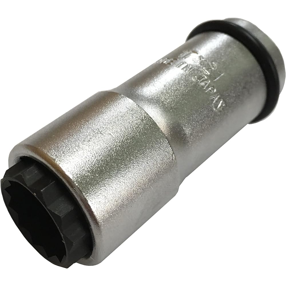 Ichinen Access MUST TOOL Steel Double Socket 12 Square 17 x 21mm For Impact Wrench 12.7mm (1/2") Drive TWS1721-12