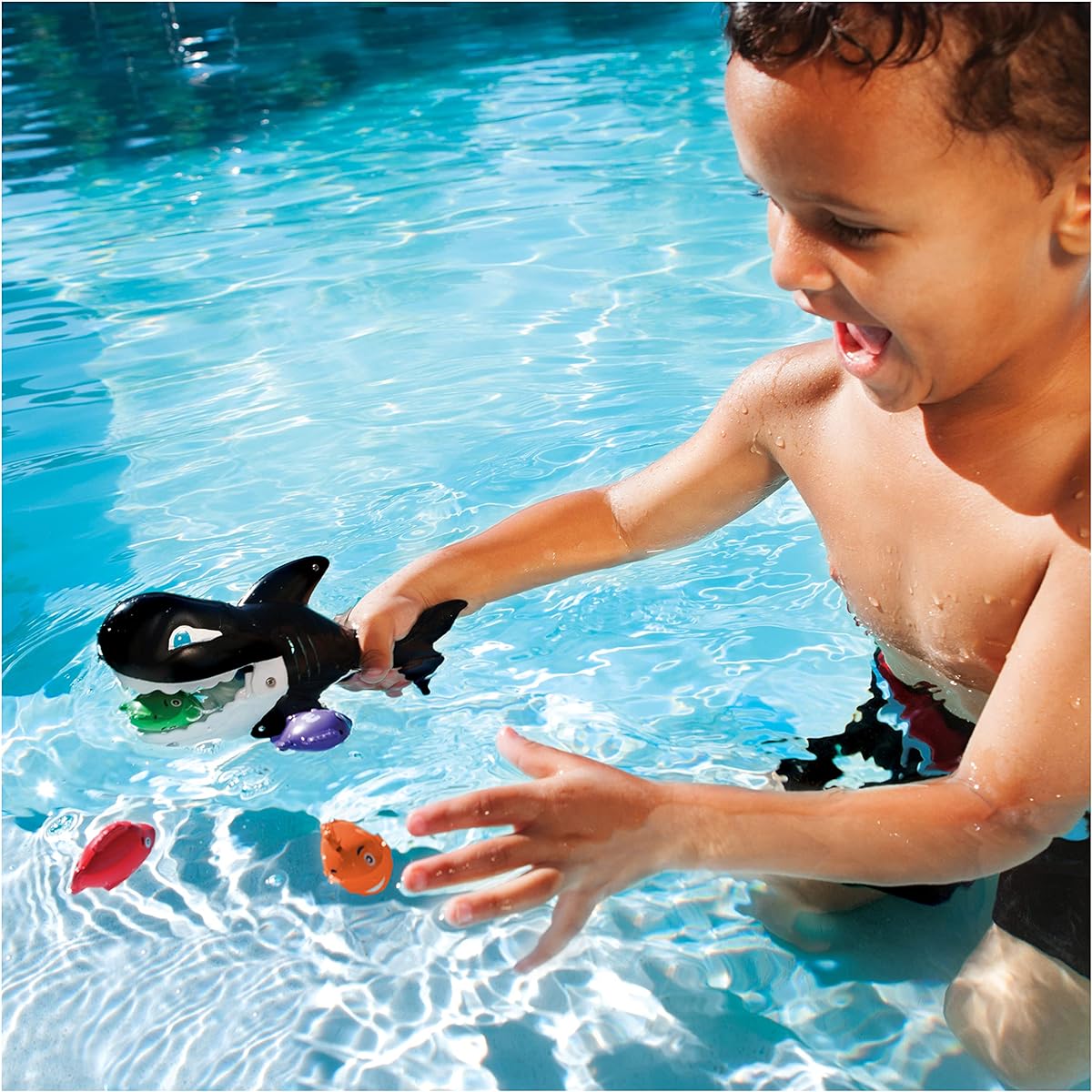 Swim Pool Games - Swimways - Gobble Gobble Guppies New 12031