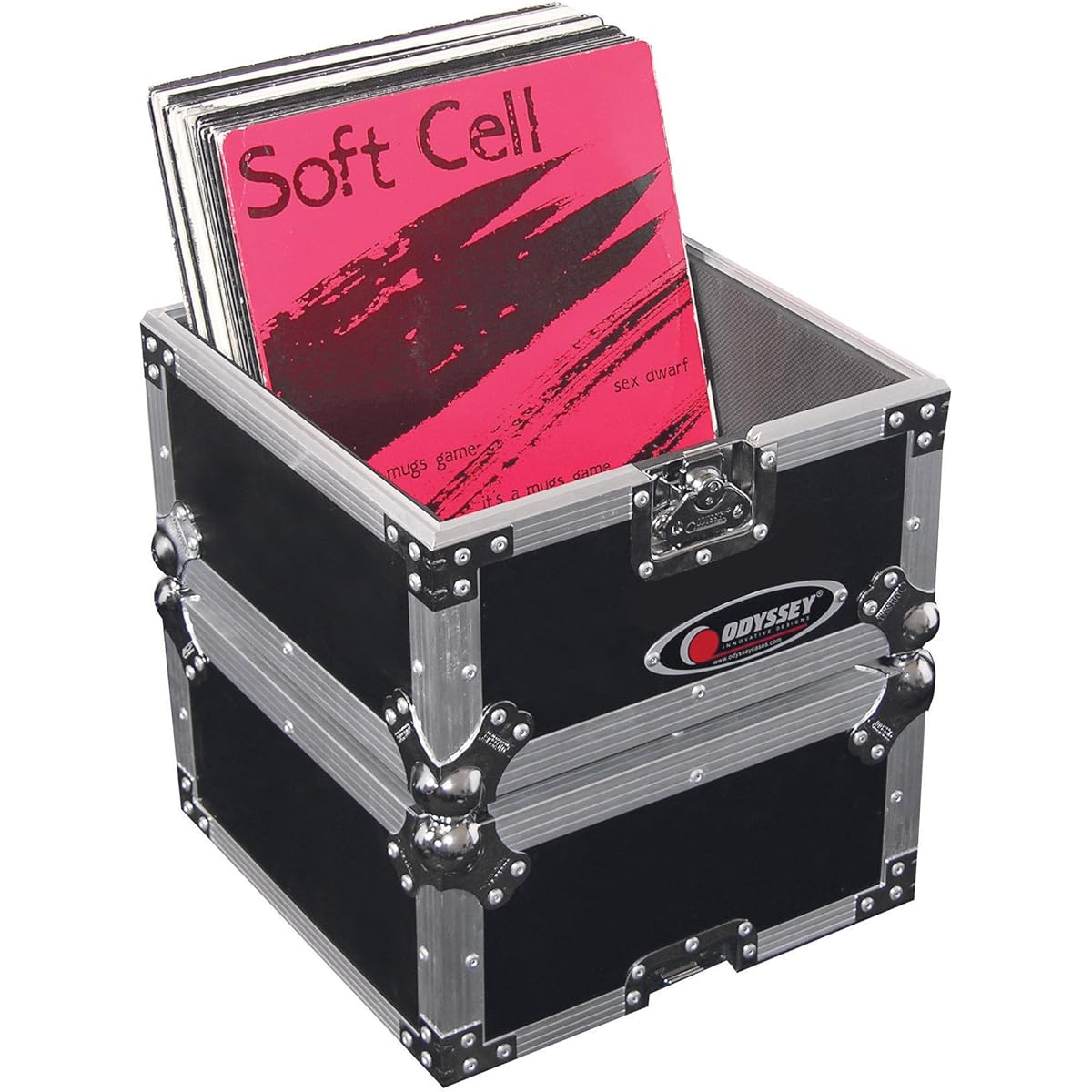Odyssey FZLP80 Flight Zone Lp Ata Case: Holds Up To 80 Lp Records