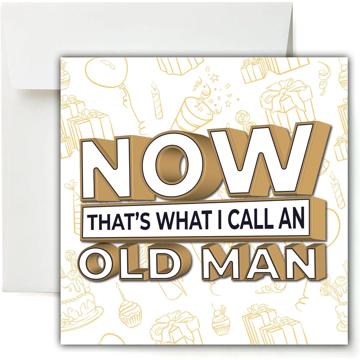 Gifing GIGGLES Funny Birthday Cards for Men - Great Happy Birthday Gifts for Boyfriend, Husband, Brother, Dad, Best Friend, Son | 30th 40th 50th 60th 70th - Rude Jokes | Made in the USA