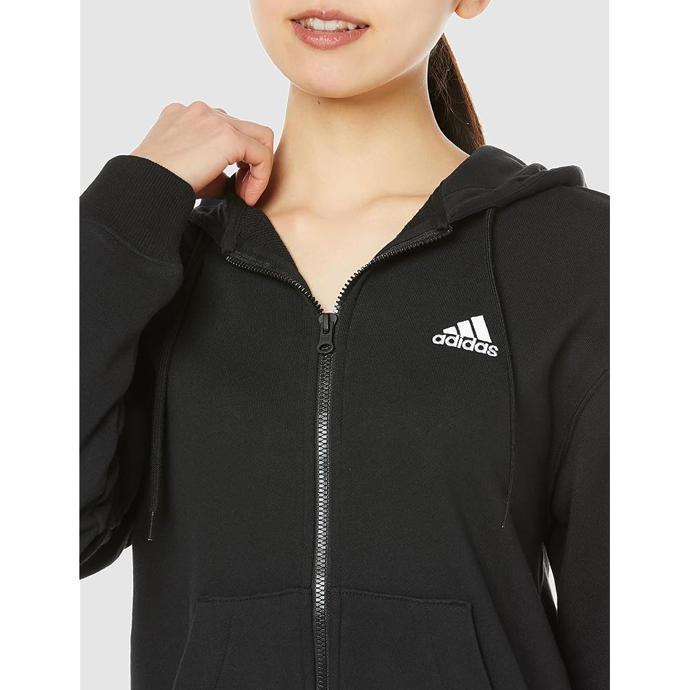 [Adidas] Sweatshirt Hoodie Essentials Linear Sweatshirt Full Zip Hoodie Women's ETS25