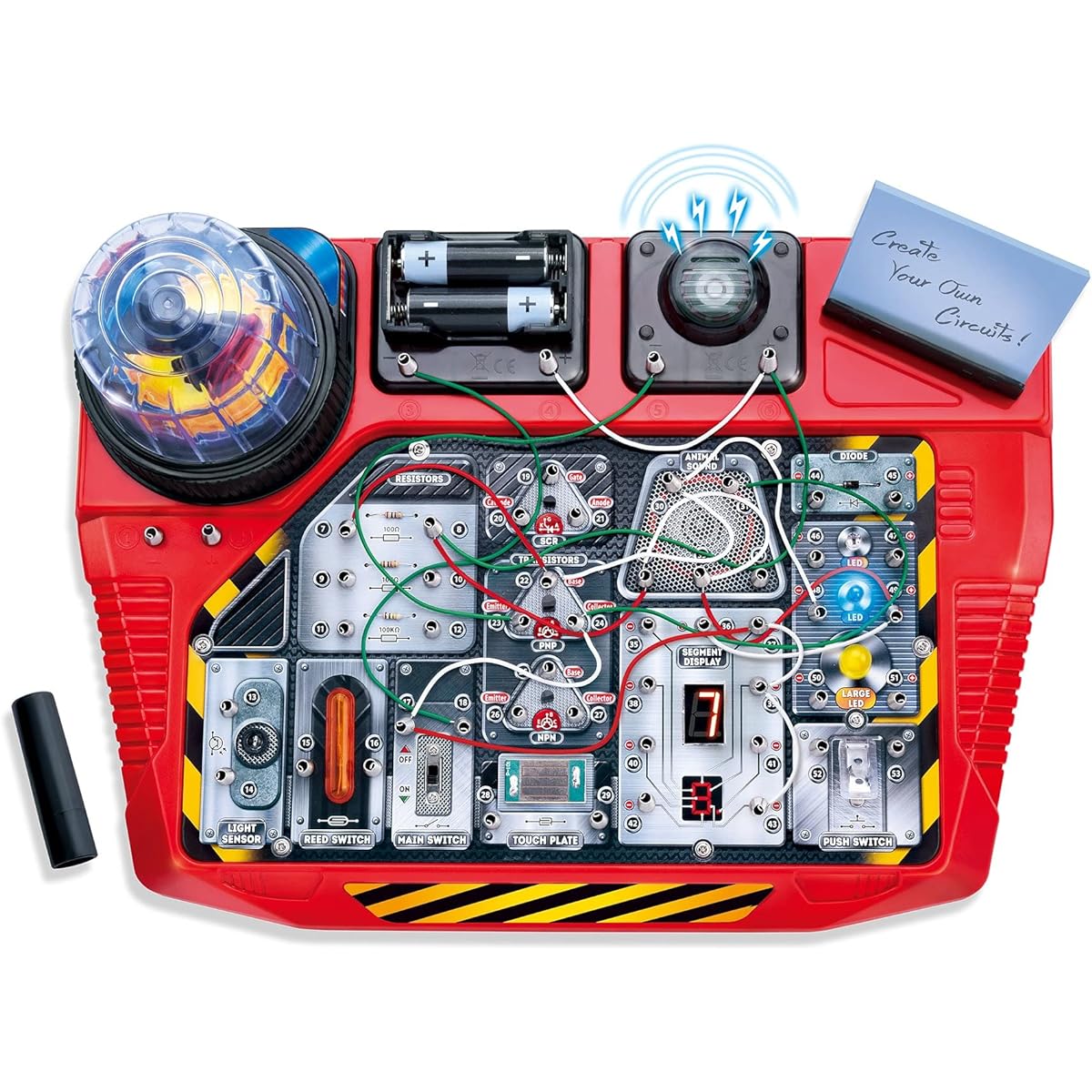 Explore Science 50 Electronic Circuit Experiment Kit for Kids Ages 8+ Building Electrical Circuits is Easy STEM