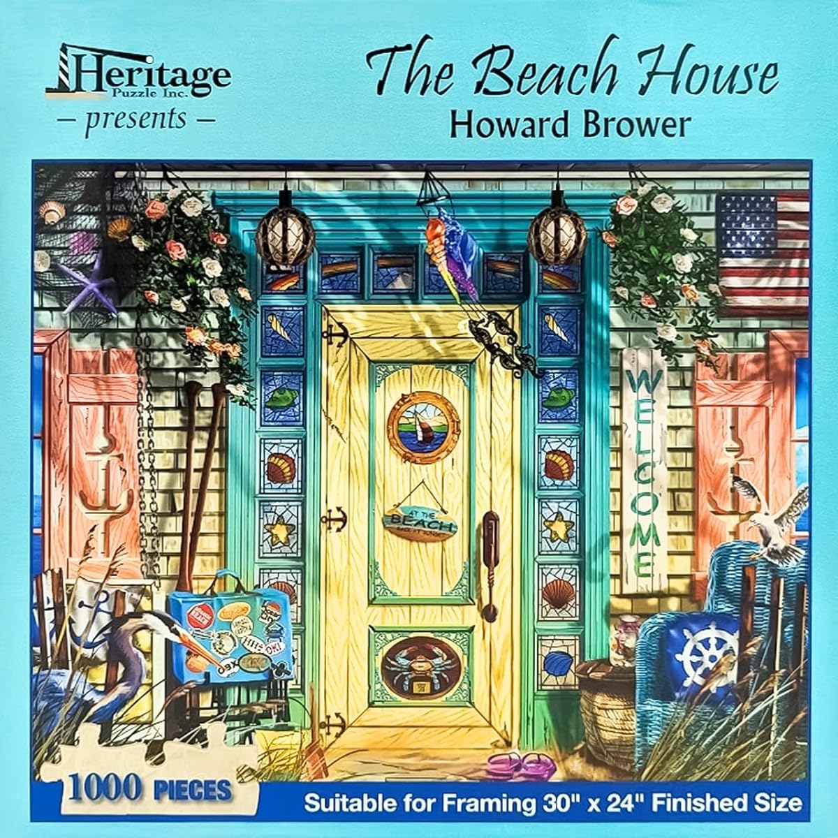 Heritage Puzzles Beach House Puzzle