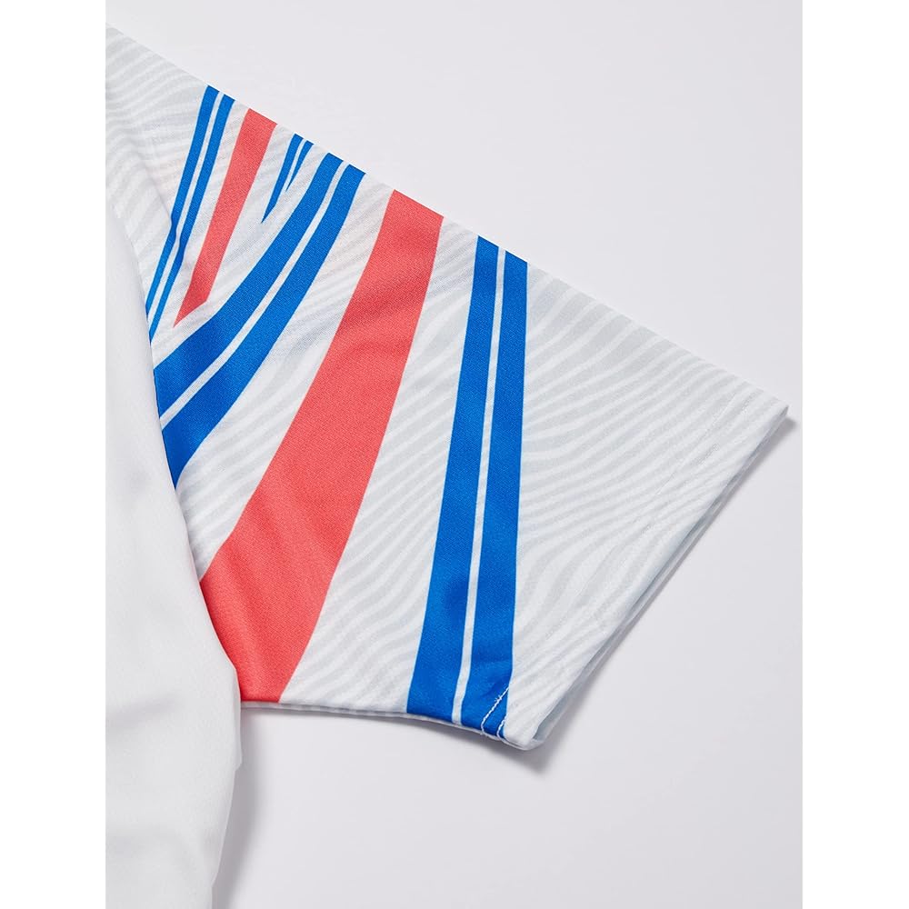 [Mizuno] Tennis Wear Practice Shirt Short Sleeve Sweat Absorbent Quick Drying Stretch 62JA2510