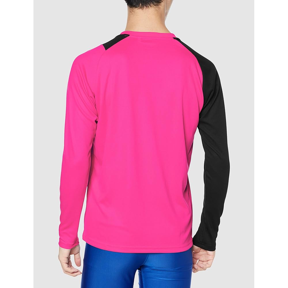 [Mizuno] Training Wear, Switchable T-Shirt, Long Sleeve, Standard, Sweat Absorbent, Quick Drying 32MA0140