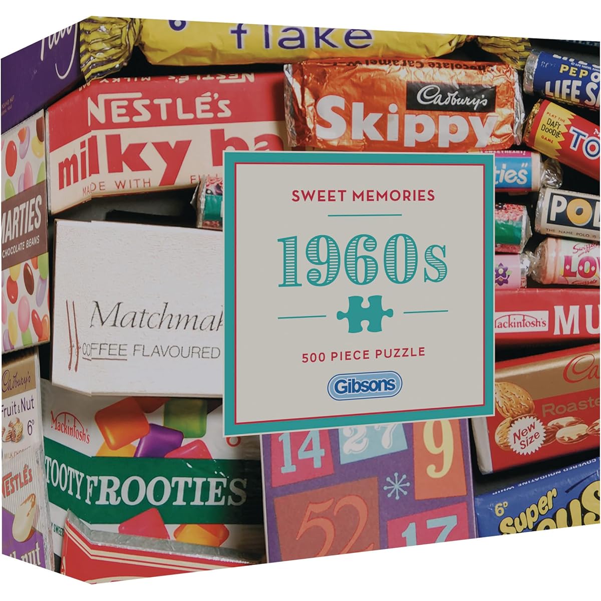 Sweet Memories of the 1960's Jigsaw Puzzle, 500 Piece