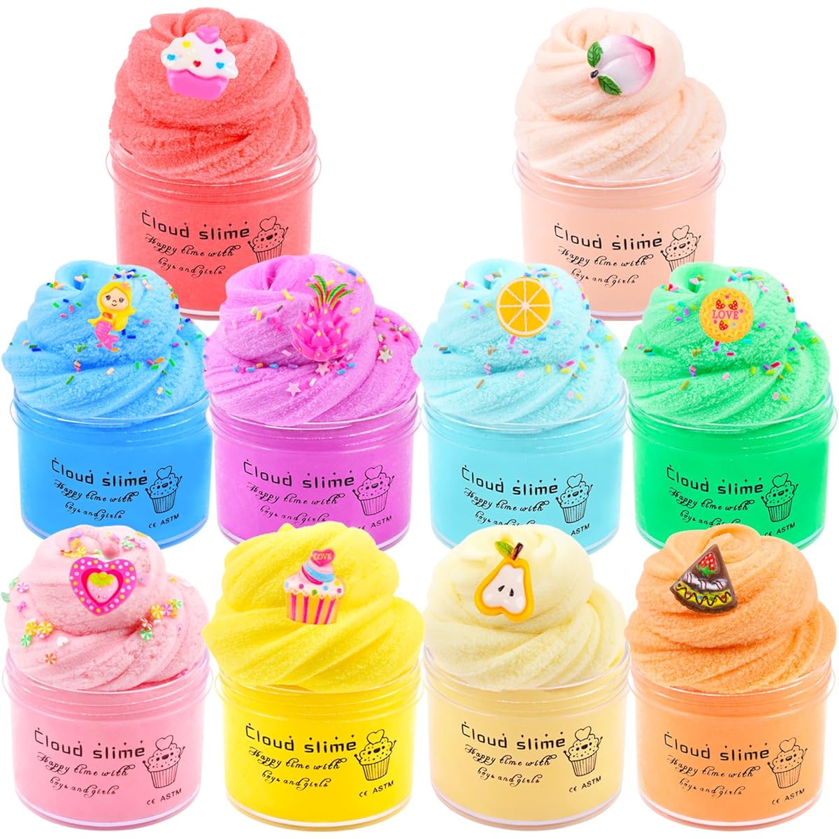 Cloud Slime 10 Pack