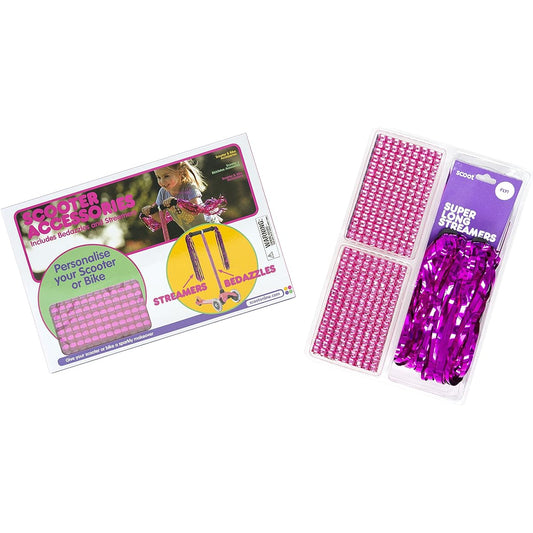 (pink) - SCOOT Girls Scooter Accessories Gift Set