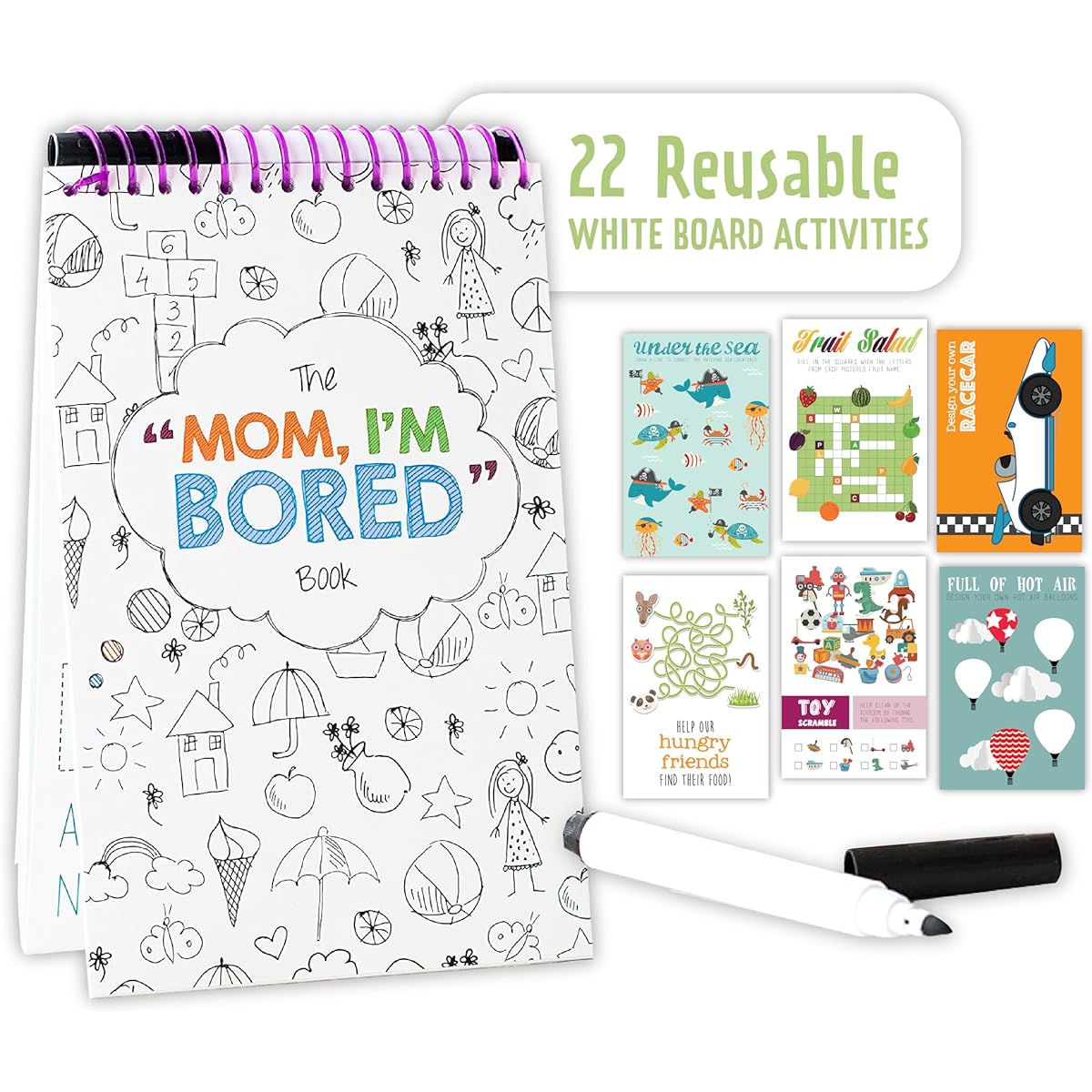 "Mom, I'm Bored" Activity Book for Children