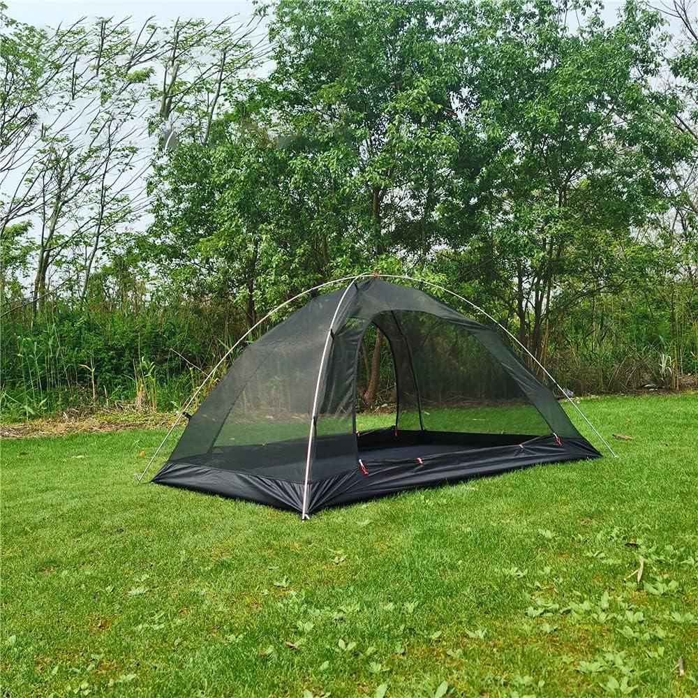 Kadahis Mosquito Net, Outdoor Mosquito Net, Mosquito Repellent Net for Camping, 2 Person Inner Tent, Ultra Lightweight, Portable Tent, Easy to Set Up, High Density, Convenient to Carry, Storage Pouch Included